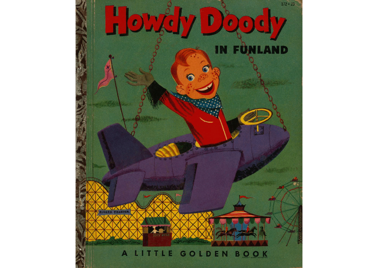 名家精选英语绘本Little Golden Book 0172 - Howdy Doody in Funland (1953) (goldengems).pdf，第1页预览
