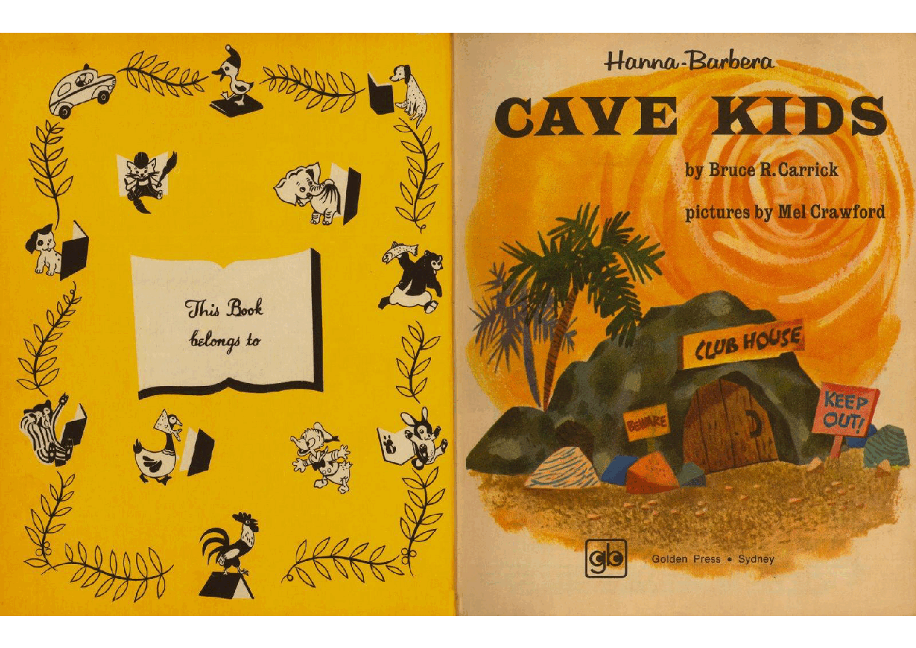 名家精选英语绘本Little Golden Book 0292 - Hanna-Barbera Cave Kids (1974) (Freckled Derelict).pdf,第2页预览