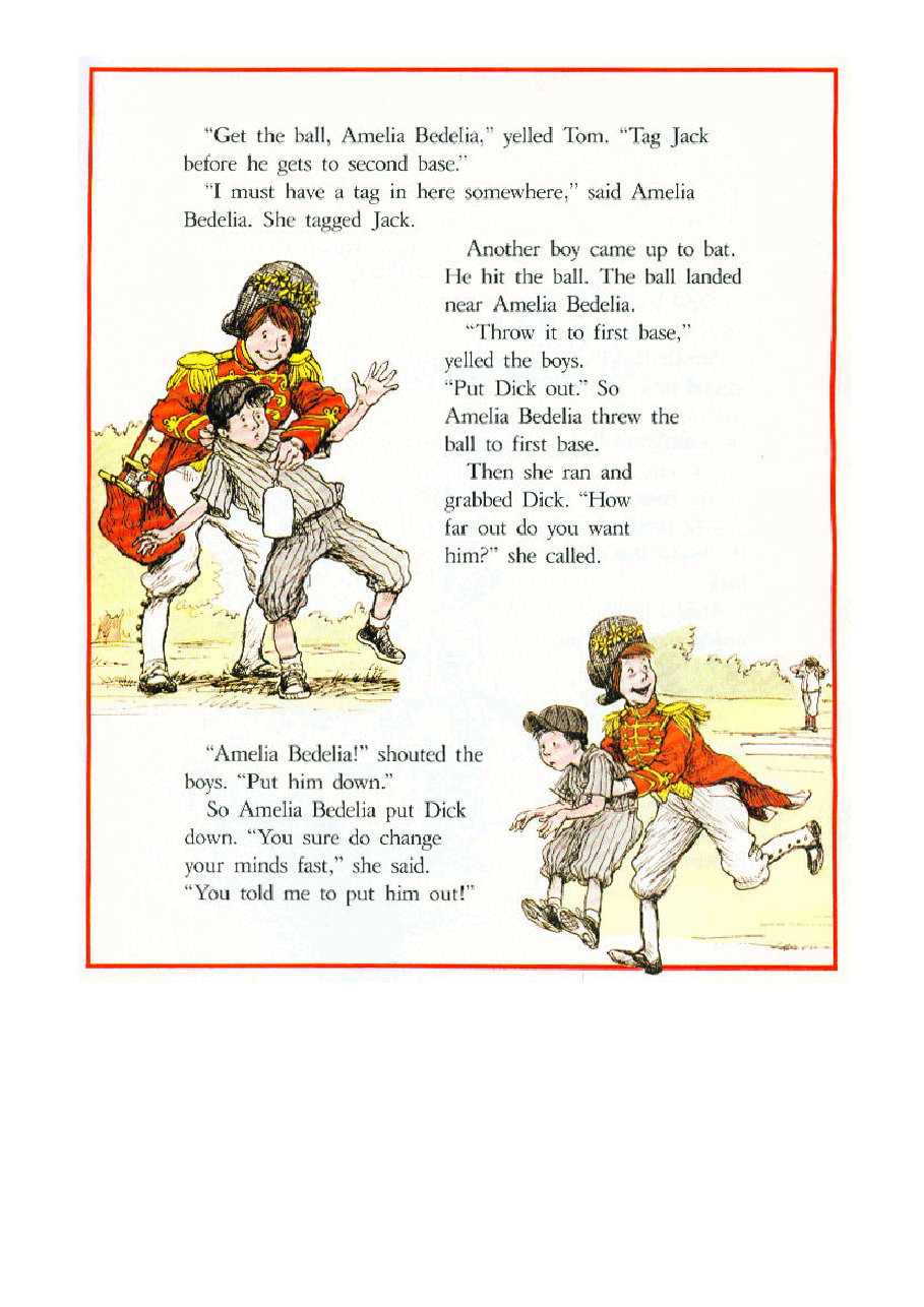 糊涂的女佣系列英文绘本Play Ball,Amelia Bedelia 1.pdf,第2页预览