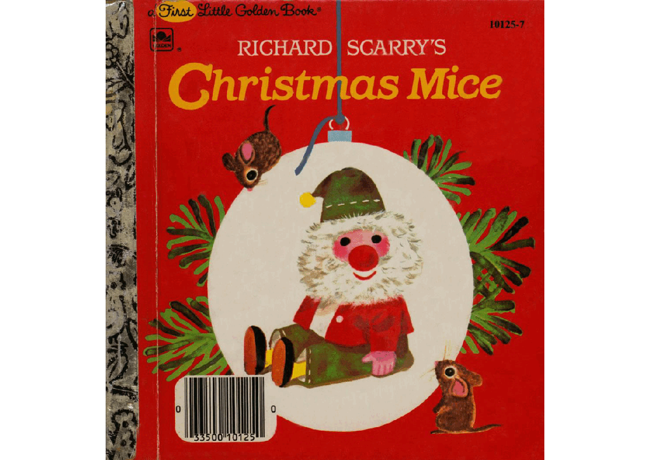 名家精选英语绘本A Little Golden Book NN - Richard Scarry's Christmas Mice (1965) (goldengems).pdf,第1页预览