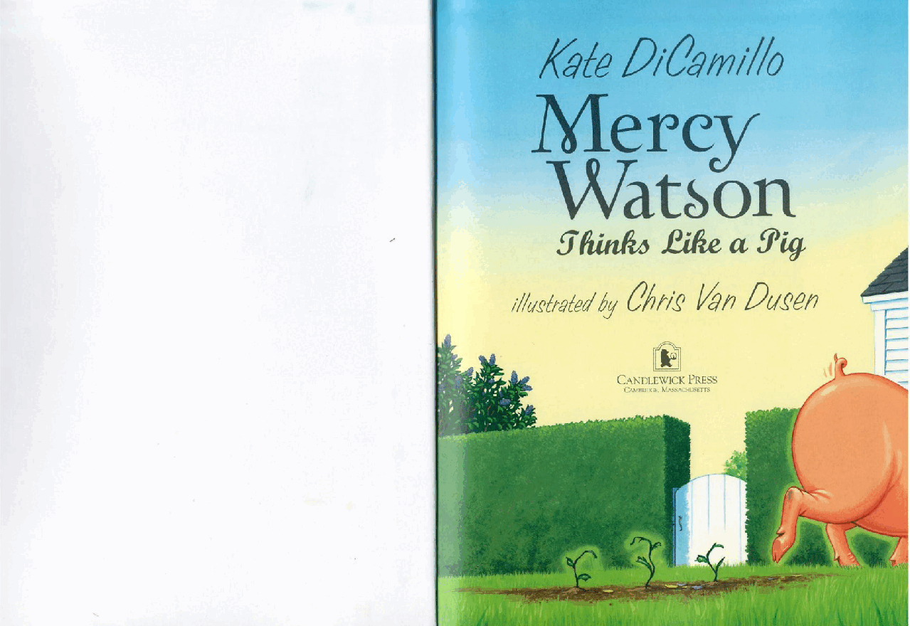 小猪梅西历险记Mercy_Watson_05_Mercy_Watson_Thinks_Like_a_Pig.pdf,第3页预览