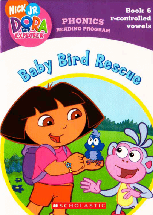 36本爱探险的朵拉英文绘本baby bird rescue.pdf,第1页预览