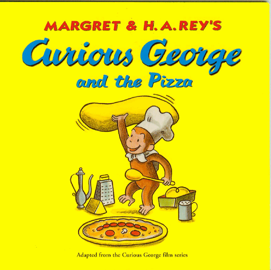 好奇的乔治英文绘本系列Curious George and the Pizza清晰一些,不过前9页放在最后.pdf,第1页预览