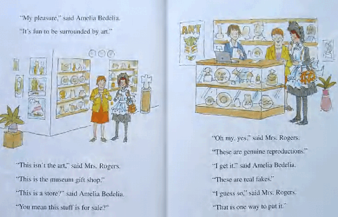 糊涂的女佣系列英文绘本Amelia Bedelia masterpiece.pdf,第4页预览