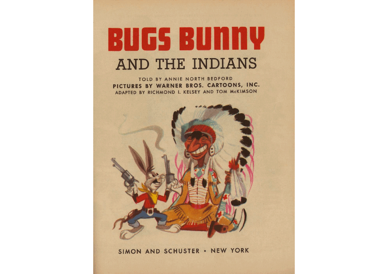 名家精选英语绘本Little Golden Book 0120 - Bugs Bunny and The Indians (1951) (goldengems).pdf,第2页预览