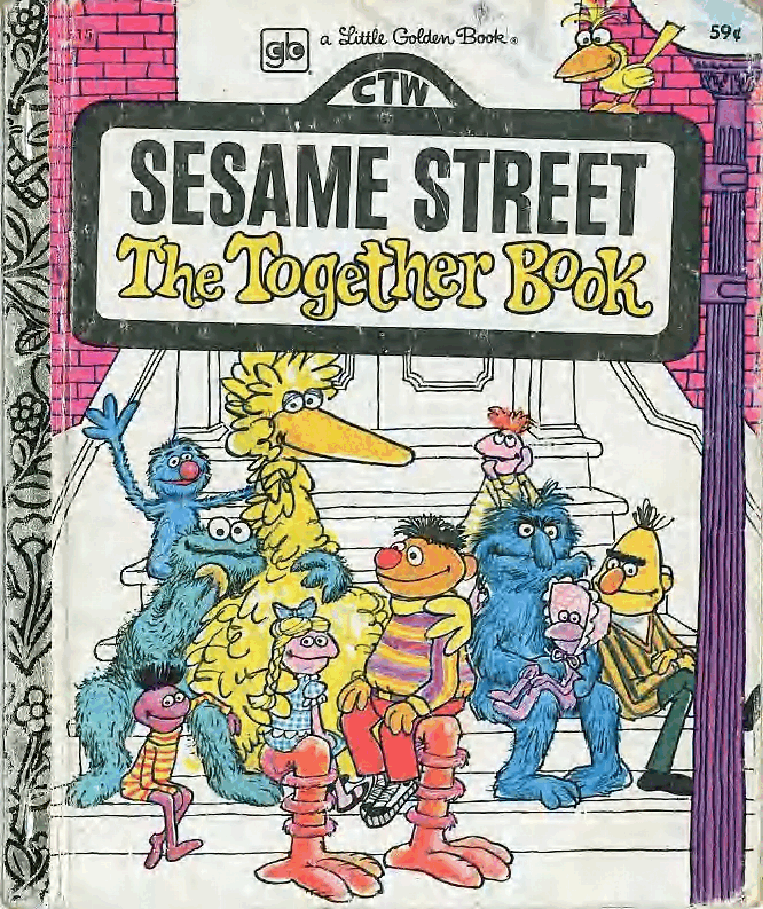英语绘本A little Golden Books sesame street the together book.pdf,第1页预览