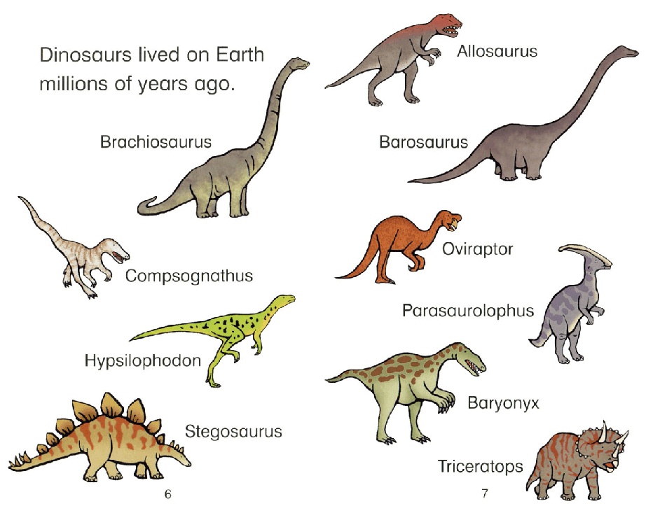 启蒙英语绘本Dinosaurs.pdf,第4页预览