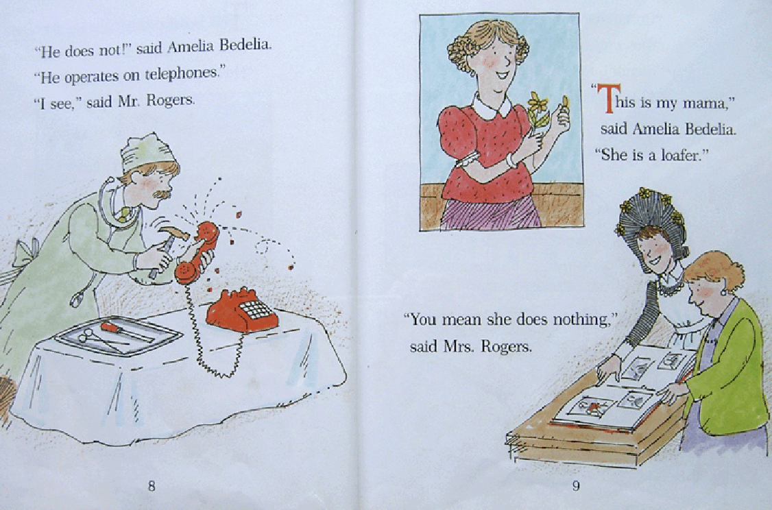 糊涂的女佣系列英文绘本Amelia Bedelia Album.pdf,第3页预览