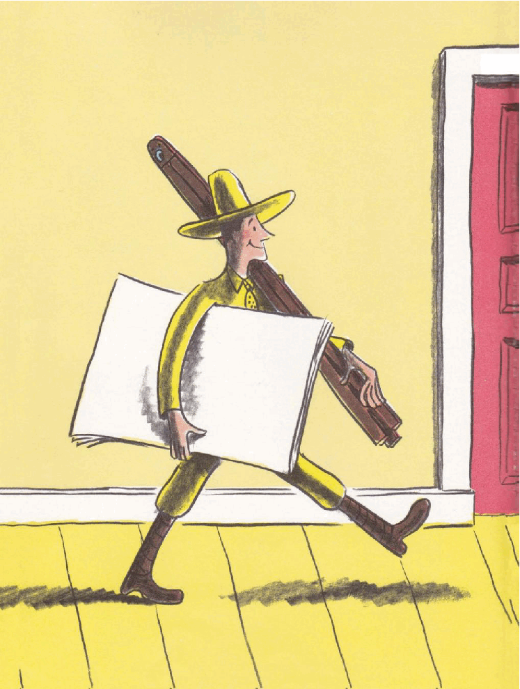 好奇的乔治英文绘本系列Curious George Learns the Alphabet.pdf，第2页预览