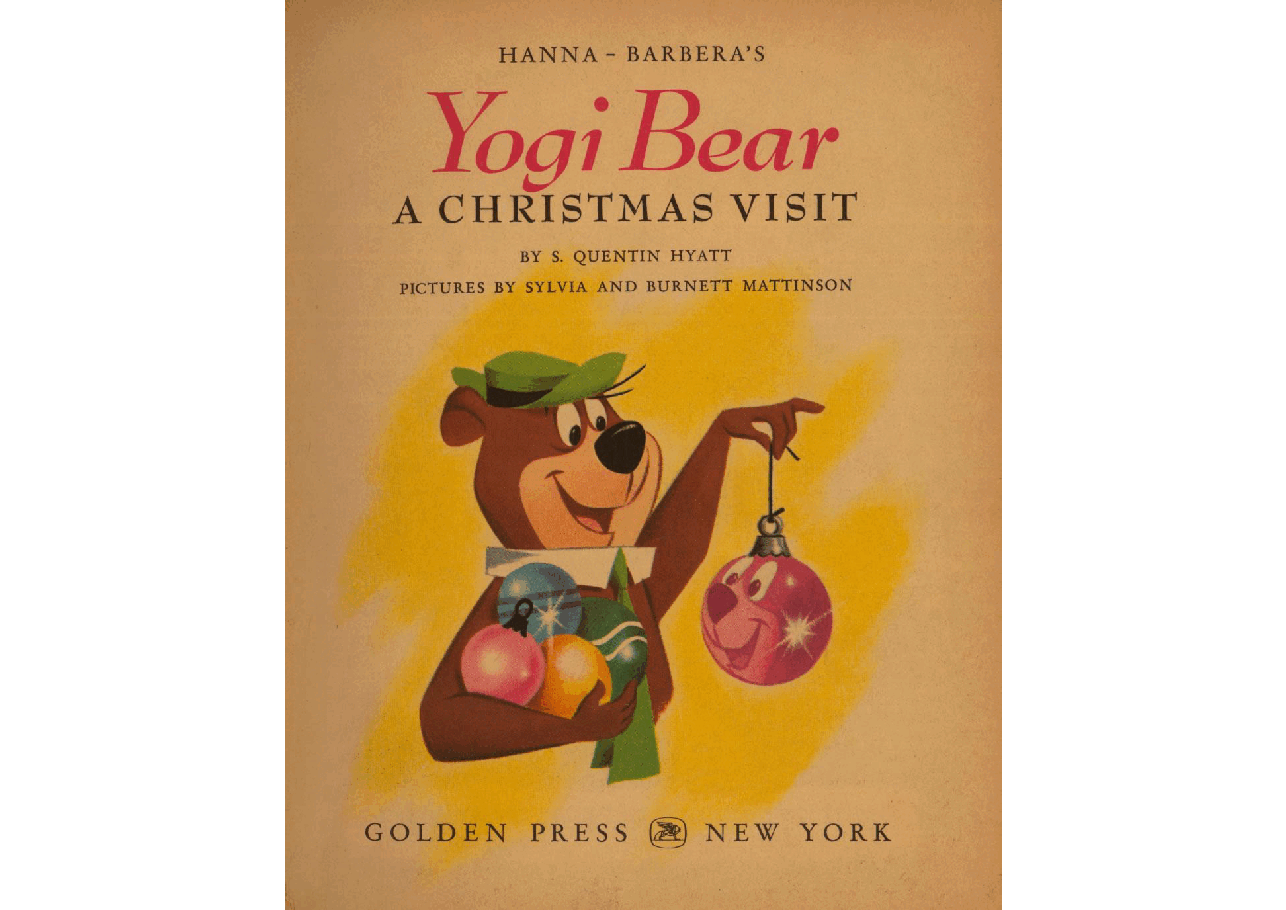 名家精选英语绘本Little Golden Book 0433 - Hanna-Barbera's Yogi Bear - A Christmas Visit (1961) (goldengems).pdf,第2页预览