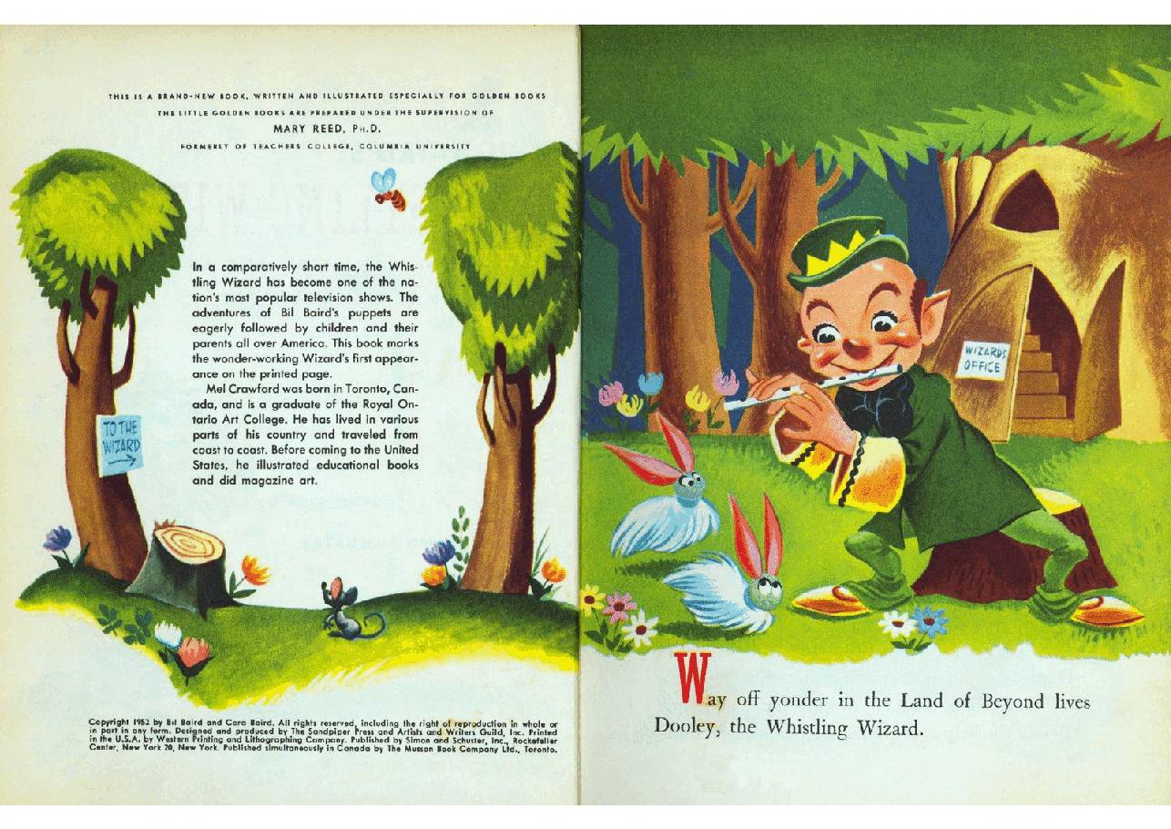 名家精选英语绘本Little Golden Book 0132 - Bil Baid's Whistling Wizard (1952) (goldengems).pdf,第3页预览