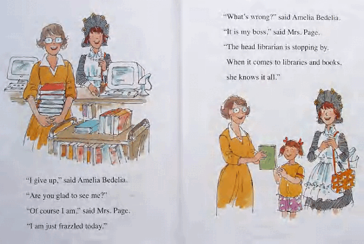 糊涂的女佣系列英文绘本Amelia Bedelia,Bookworm.pdf，第3页预览