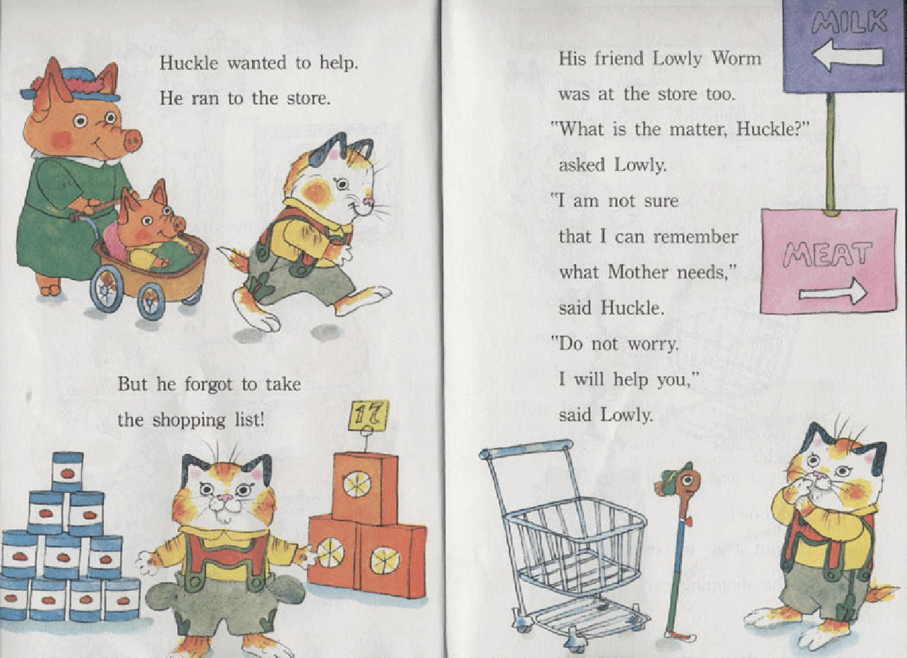理查德斯凯瑞忙忙碌碌镇系列绘本16册[Richard_Scarry]The Best Mistake.pdf，第4页预览