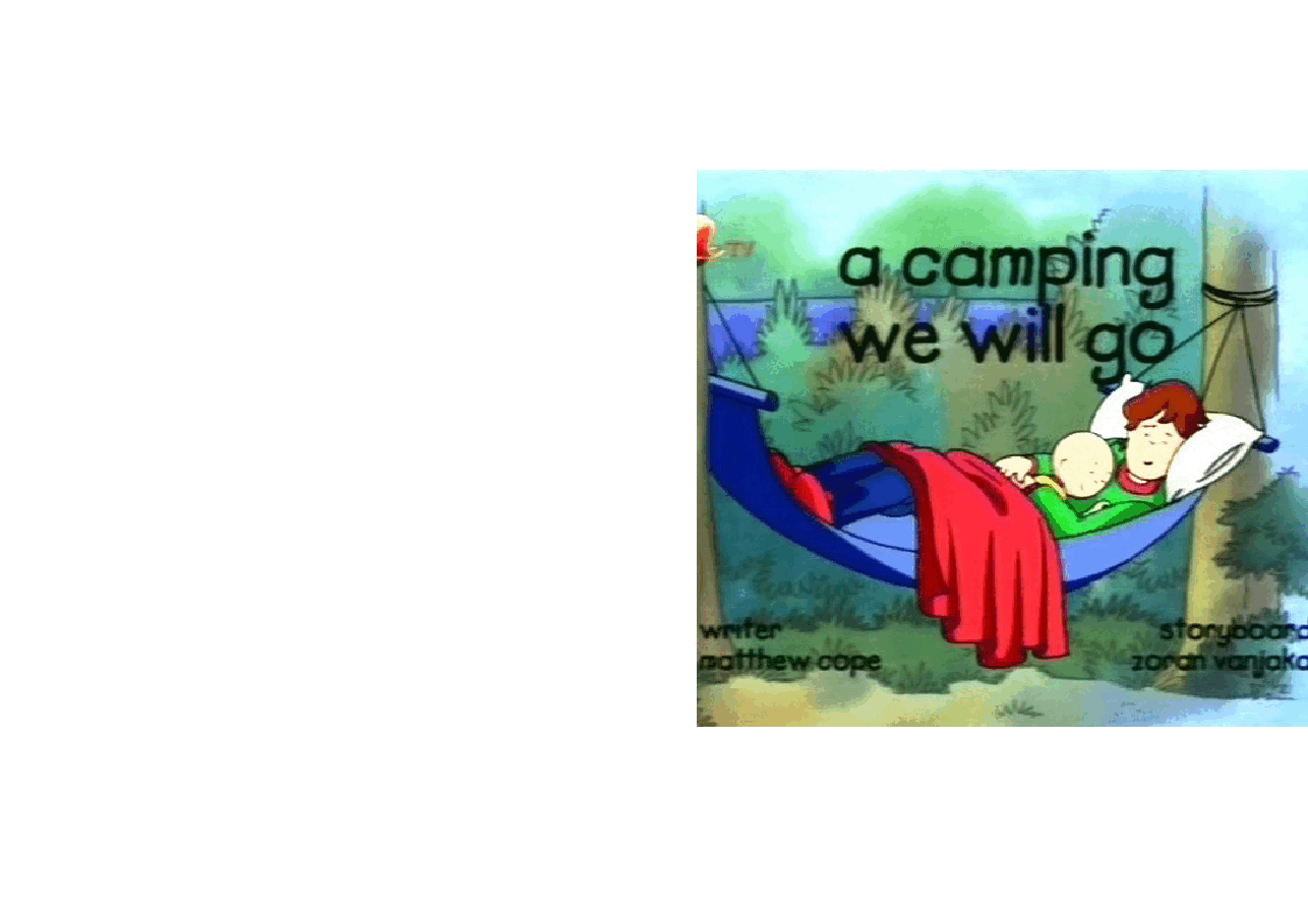 卡由英文绘本A camping we will go.pdf,第1页预览
