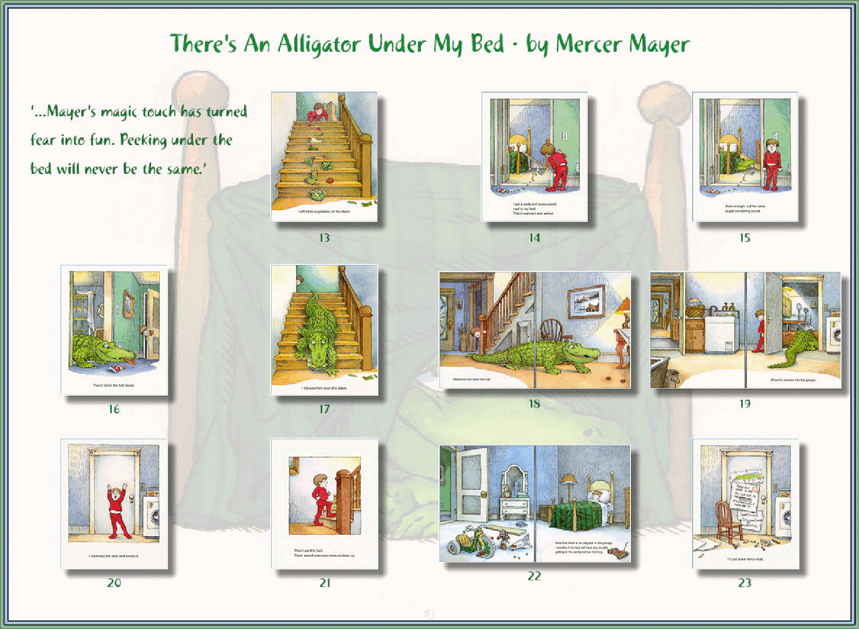 有一条鳄鱼在我的床底下There's an alligator under my bed.pdf,第3页预览