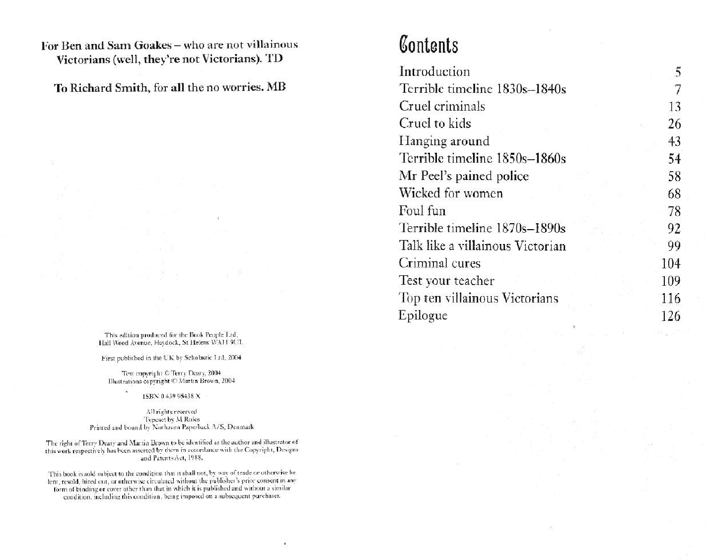 Deary, Terry - The Villainous Victorians (Horrible Histories) - 2004可怕的历史.pdf,第2页预览