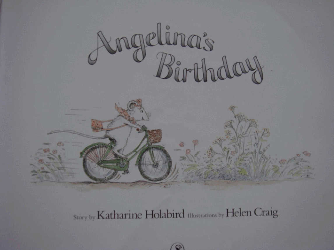 小老鼠安吉拉Angelina's birthday.pdf,第1页预览