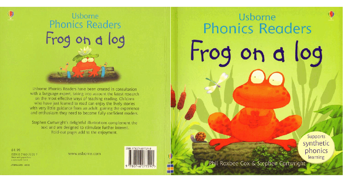 斯伯恩自然拼音frog on a log.pdf,第1页预览