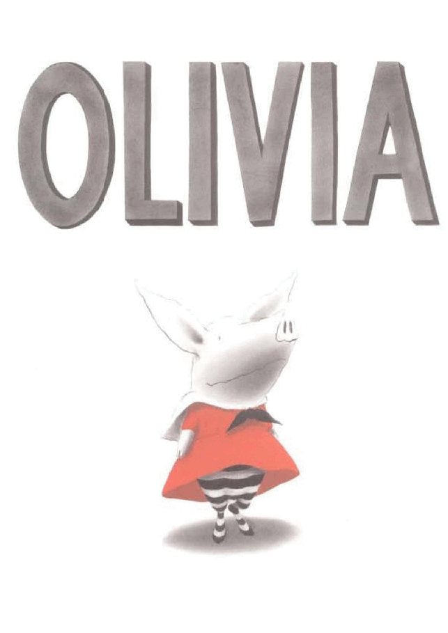 世界TOP50初级启蒙绘本Olivia 奥莉薇.pdf,第1页预览