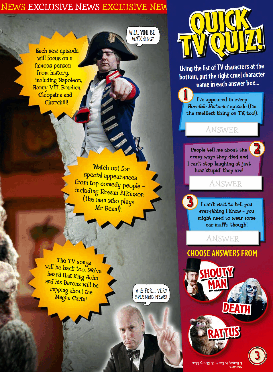 Horrible Histories - 7 January 2015可怕的历史.pdf,第3页预览