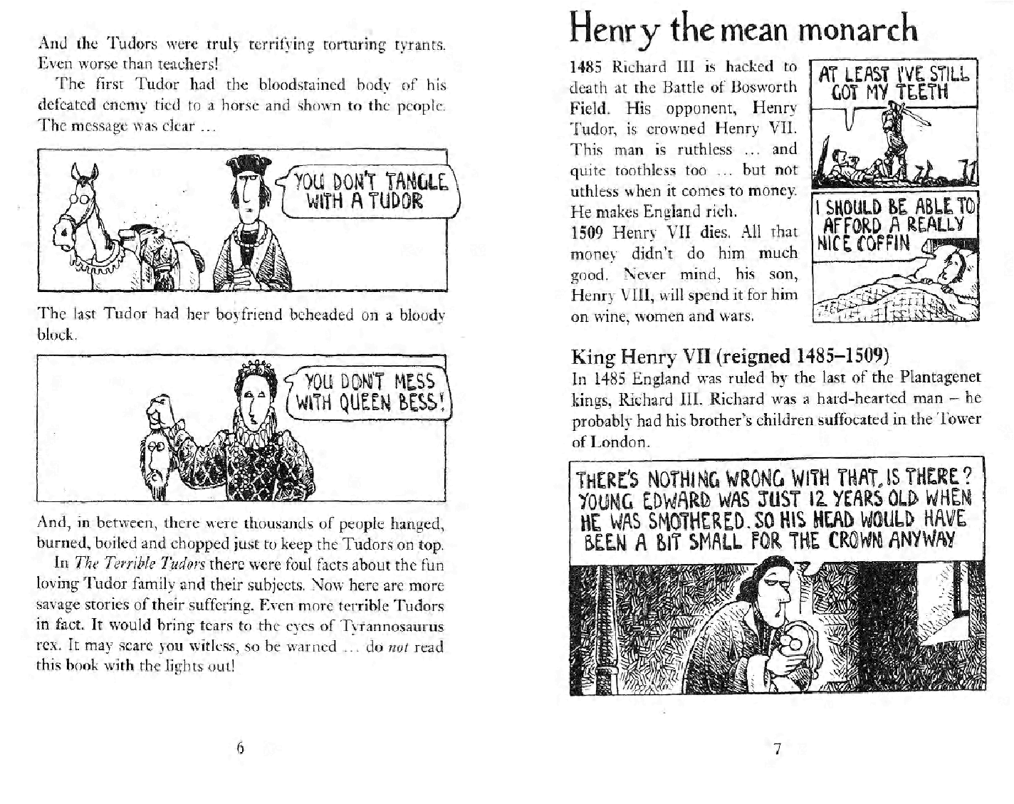 Deary, Terry - Even More Terrible Tudors (Horrible Histories ) - 1998可怕的历史.pdf,第4页预览