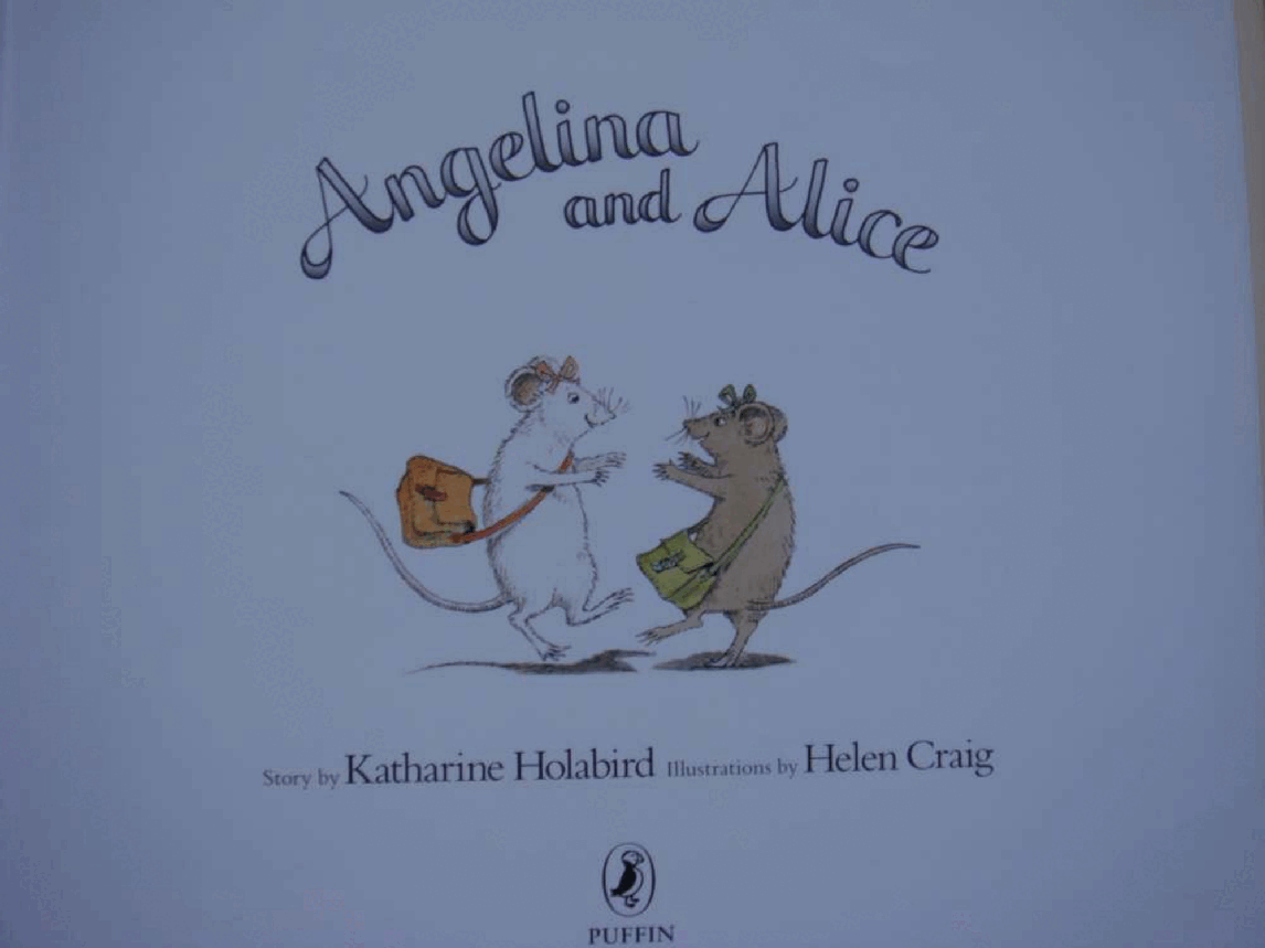 小老鼠安吉拉Angelina and Alice.pdf,第1页预览