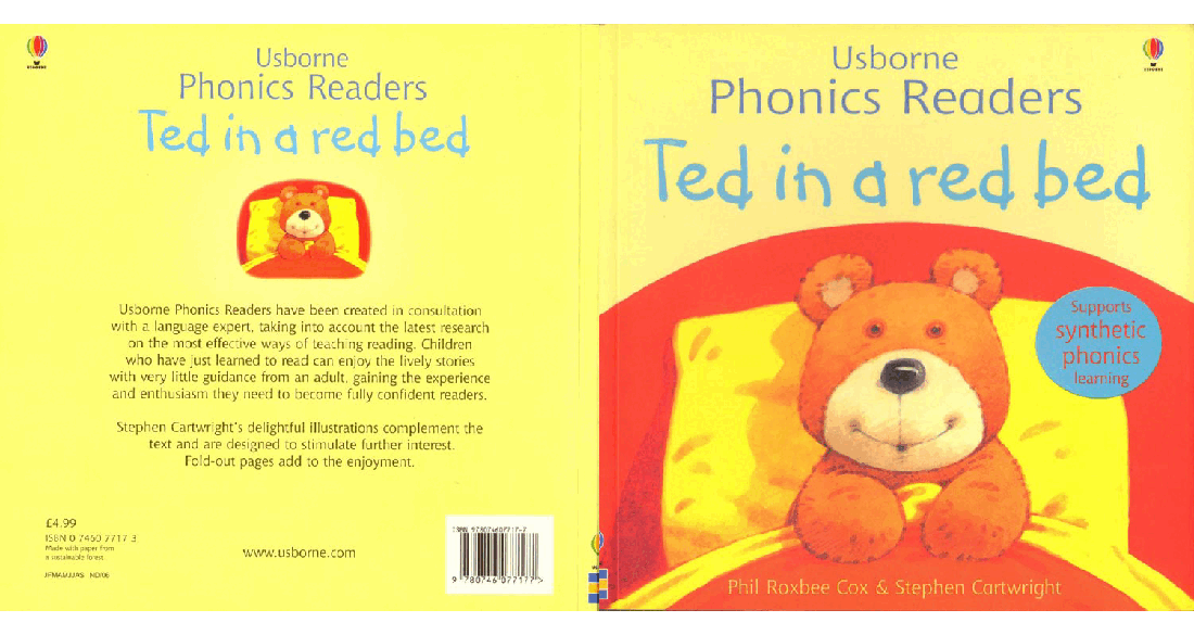 斯伯恩自然拼音06 ted in a red bed.pdf,第1页预览