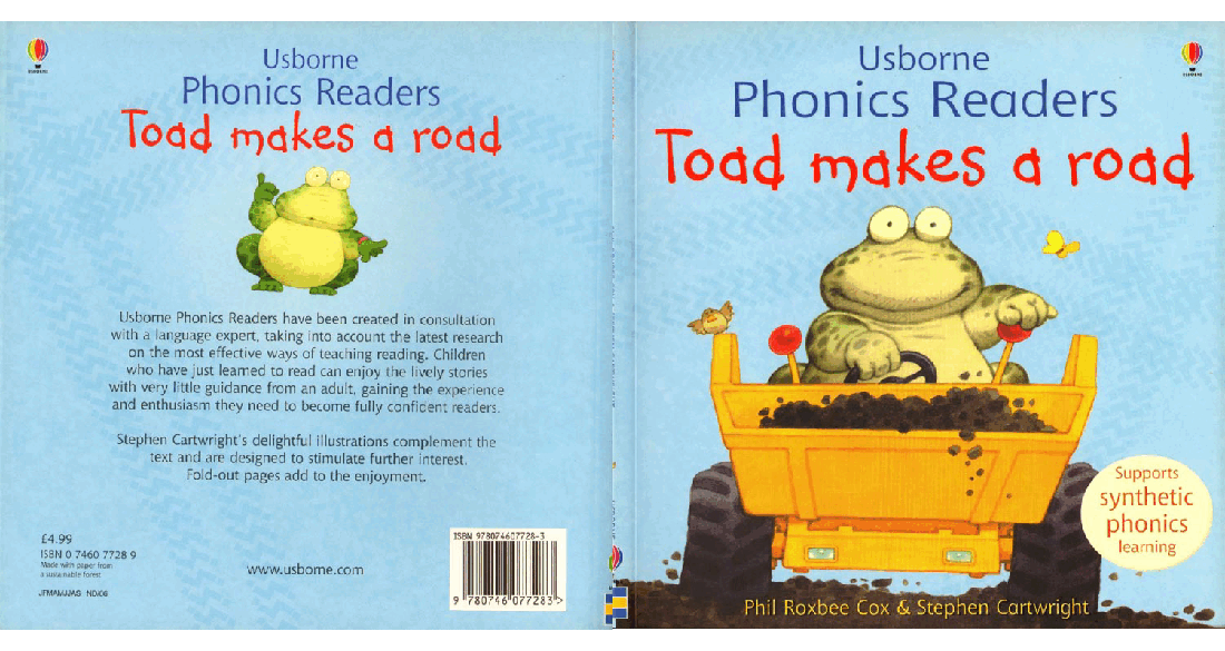 斯伯恩自然拼音10 toad makes a road.pdf,第1页预览