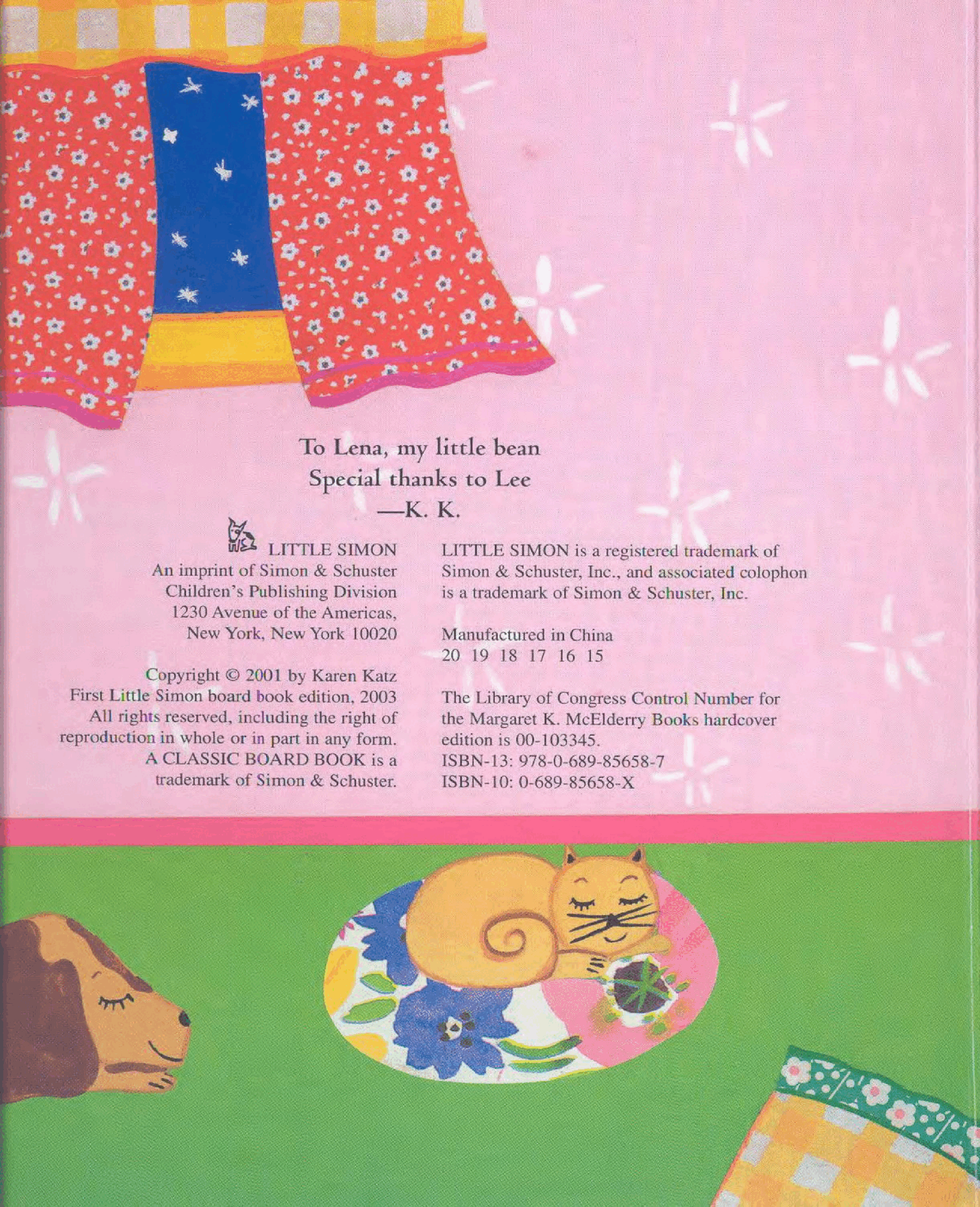 世界TOP50初级启蒙绘本初50 Counting Kisses by_Karen_Katz.pdf,第2页预览