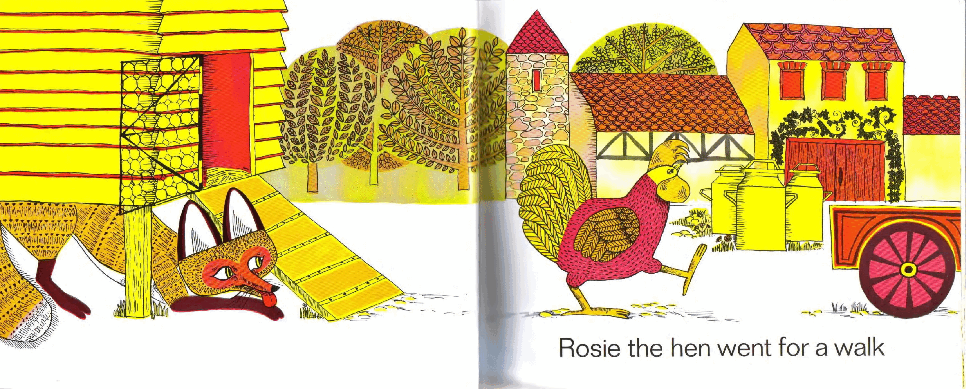 Rosie's Walk双页版.pdf,第3页预览