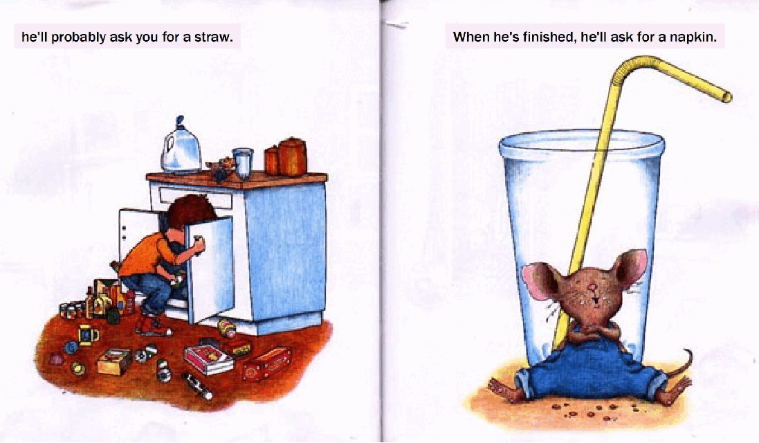 世界TOP绘本46 If You Give a Mouse a Cookie by Laura Numeroff (1985).pdf,第4页预览