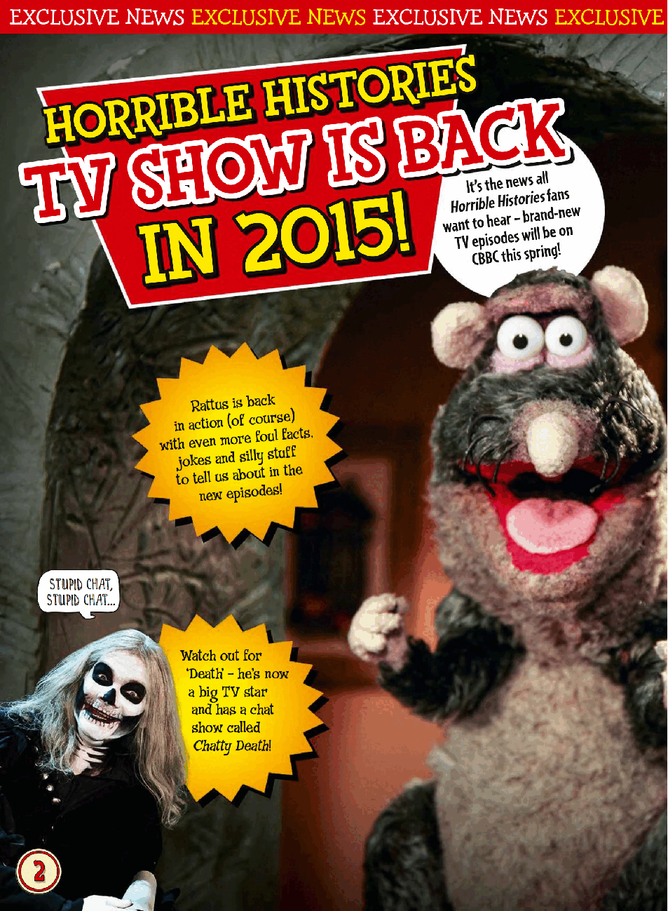 Horrible Histories - 7 January 2015可怕的历史.pdf,第2页预览