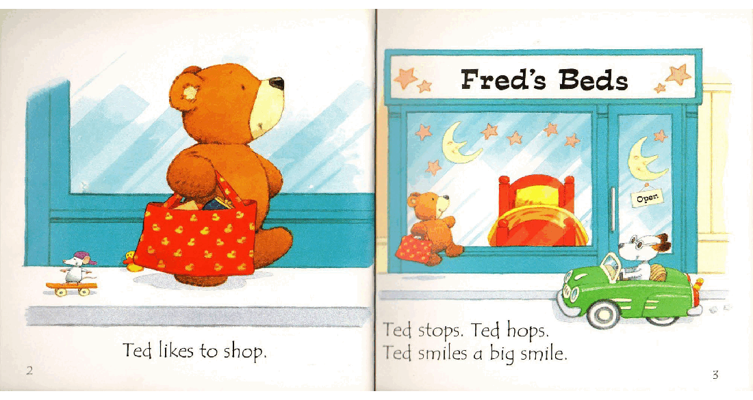 斯伯恩自然拼音06 ted in a red bed.pdf,第3页预览