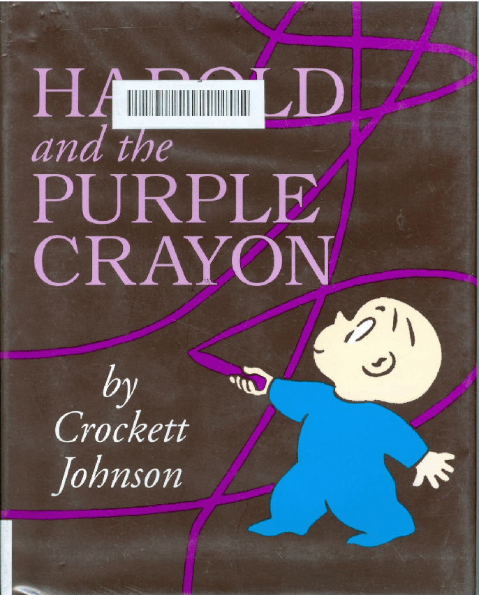 世界TOP绘本47 Harold and the Purple Crayon by Crockett Johnson (1955).pdf,第1页预览