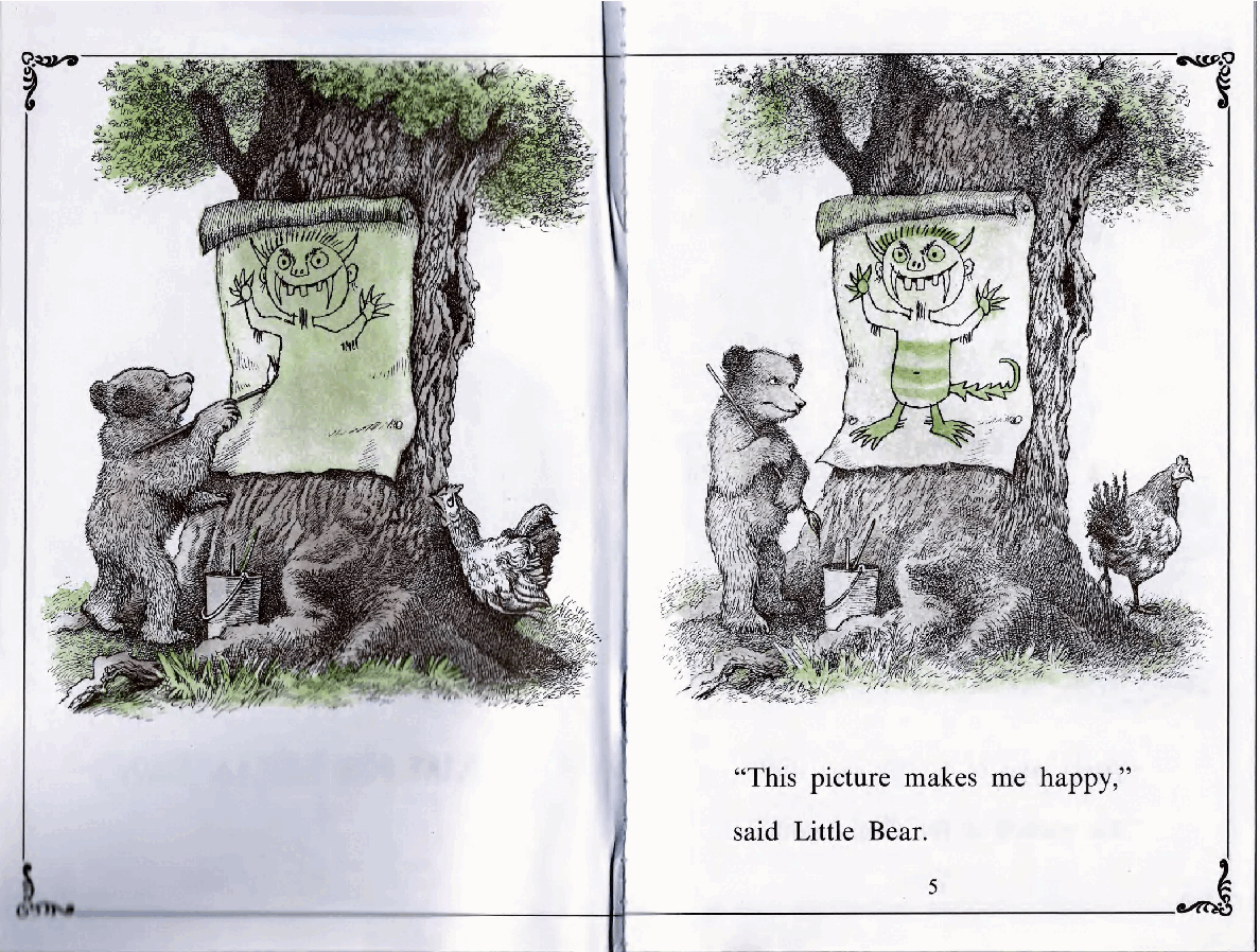 英文启蒙绘本5 A Kiss for Little Bear.pdf,第4页预览
