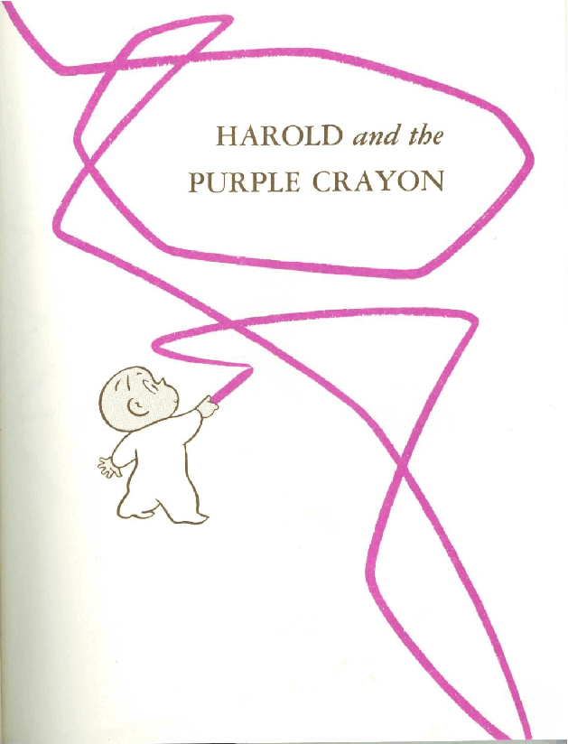 世界TOP绘本47 Harold and the Purple Crayon by Crockett Johnson (1955).pdf,第3页预览