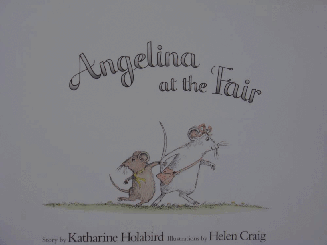 小老鼠安吉拉Angelina at the Fair.pdf,第1页预览