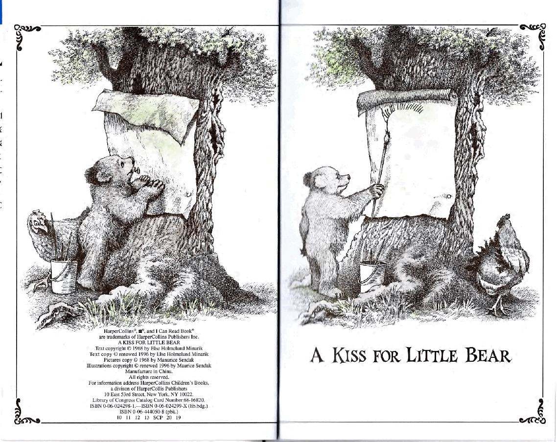 英文启蒙绘本5 A Kiss for Little Bear.pdf,第3页预览