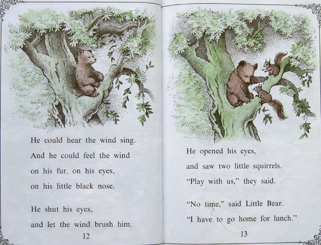英文启蒙绘本3 Little bear's friend.pdf,第4页预览