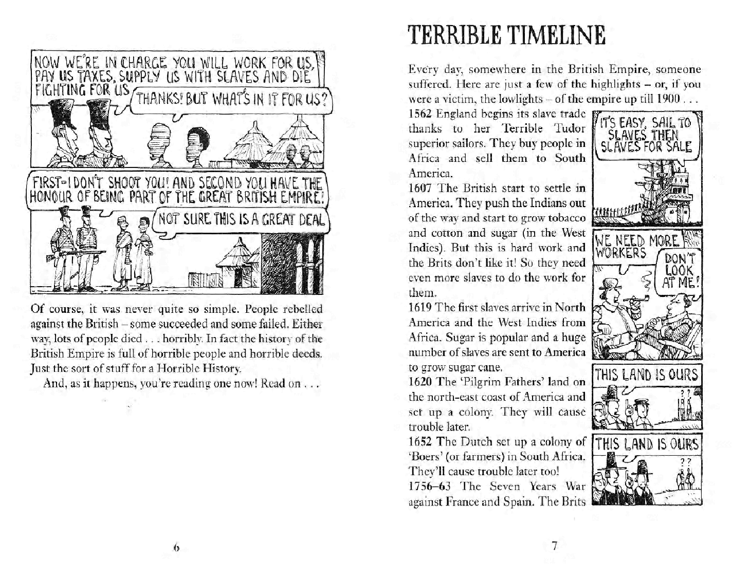 Deary, Terry - The Barmy British Empire (Horrible Histories) - 2002可怕的历史.pdf,第4页预览