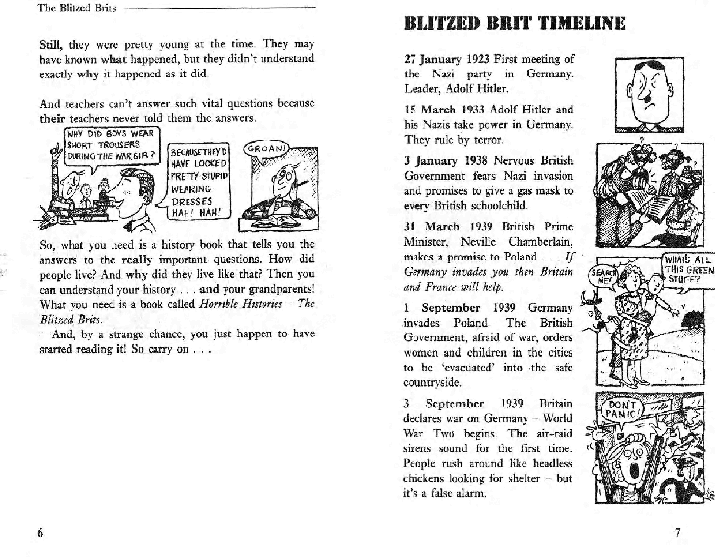 Deary, Terry - The Blitzed Brits - 1994可怕的历史.pdf,第4页预览
