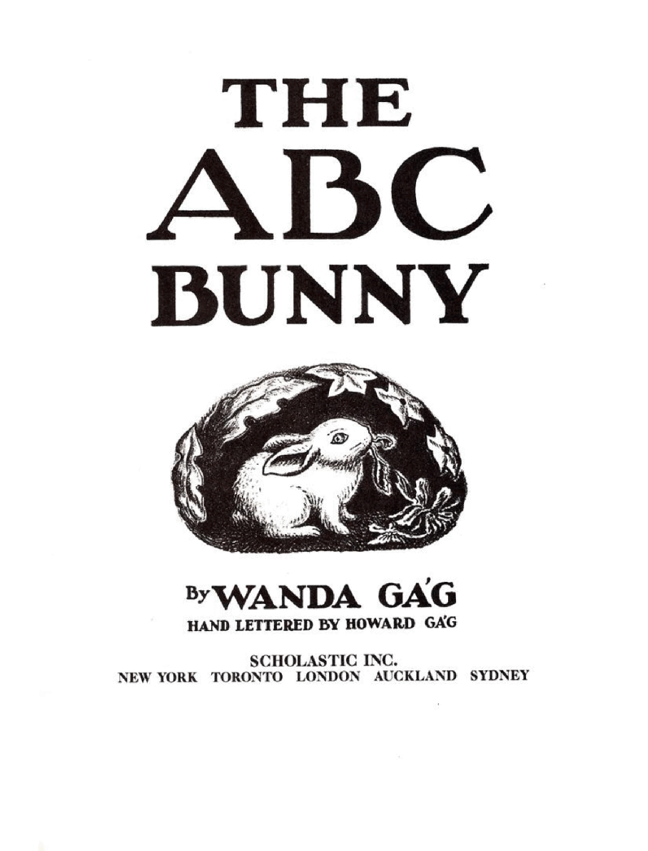 小兔巴尼英文绘本the_abc_bunny_PDF.pdf,第4页预览