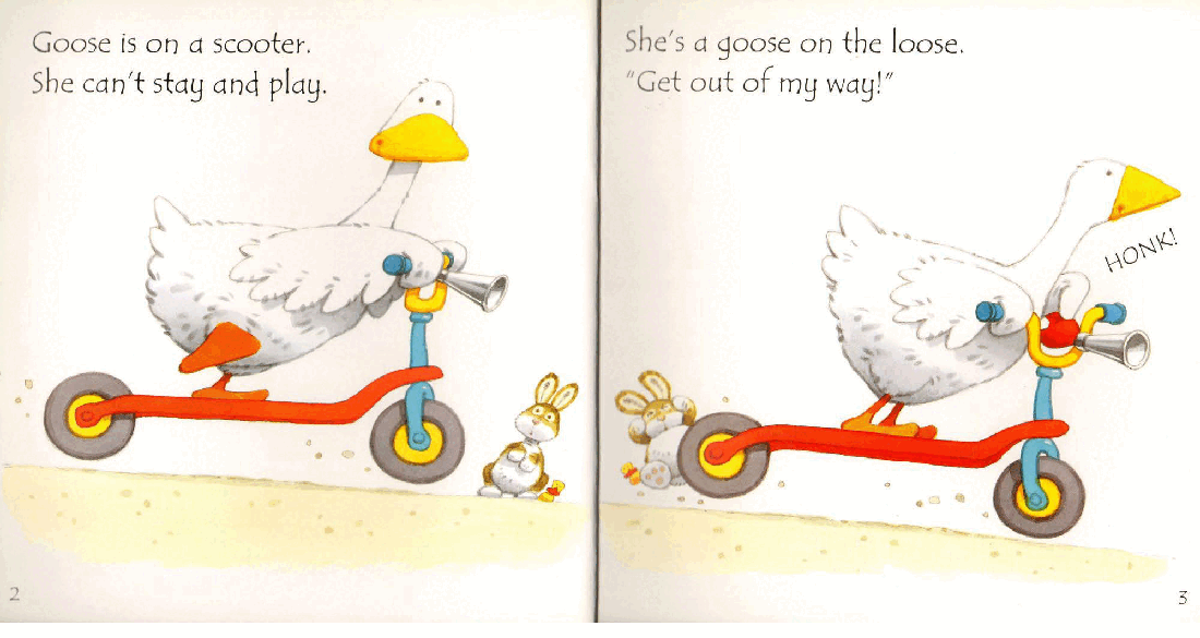 斯伯恩自然拼音goose on the loose.pdf,第3页预览