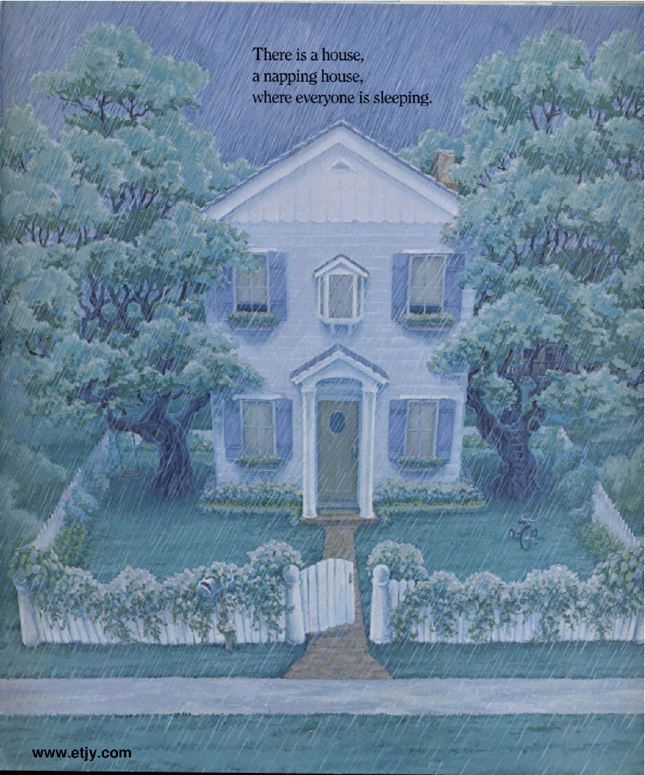 世界TOP绘本28 The Napping House by Audrey and Don Wood (1984).pdf,第2页预览