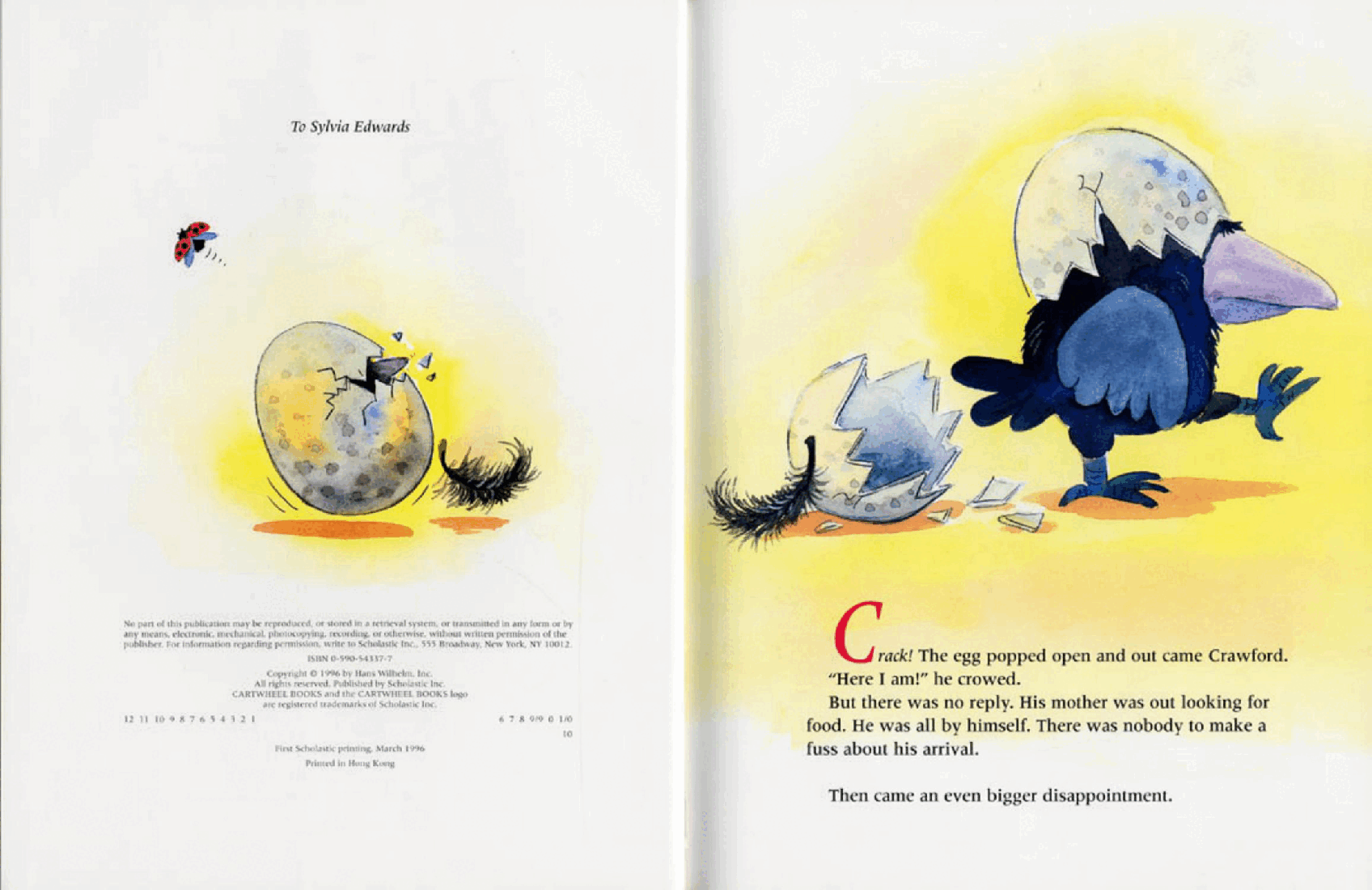 The Royal Raven by Hans Wilhelm (1996) (Scholastic) (childrensbooksforever).pdf,第3页预览