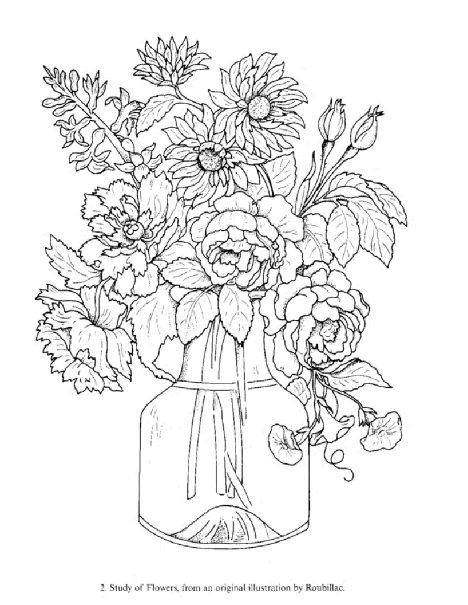 Color Your Own Great Flower Prints (Dover) (LQ).pdf,第3页预览