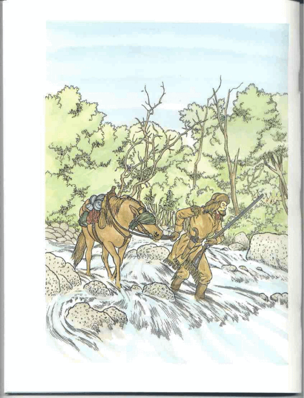 Dover Coloring Book - Western Pioneers Coloring Book (LQ).pdf,第2页预览