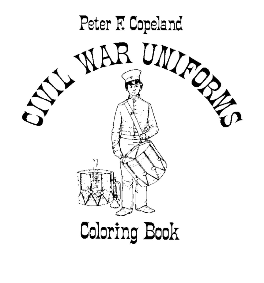 Dover Coloring Book - Civil War Uniforms Coloring Book (LQ).pdf,第2页预览