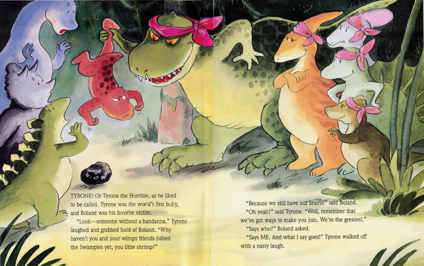 Tyrone And The Swamp Gang by Hans Wilhelm (Scholastic) (childrensbooksforever).pdf,第4页预览