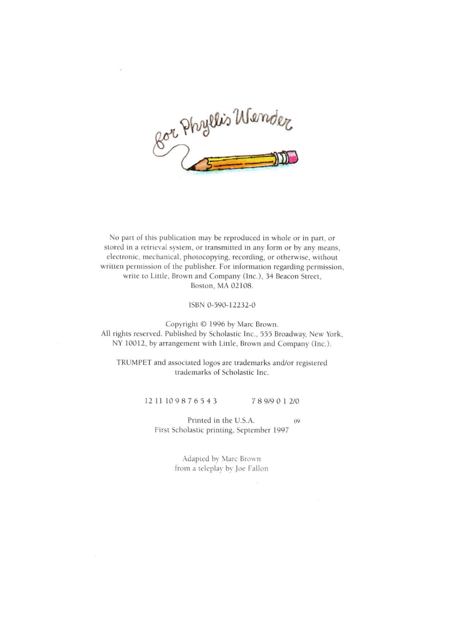 Arthur的An Arthur advanture系列Part 1-Arthur writes a story.pdf，第3页预览